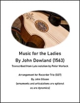 Dowland - Music for the Ladies P.O.D. cover